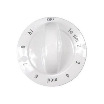 Picture of Electrolux Knob,control,white Part# 318196633