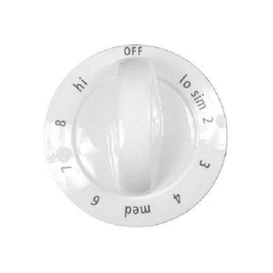 Picture of Electrolux Knob,control,white Part# 318196633