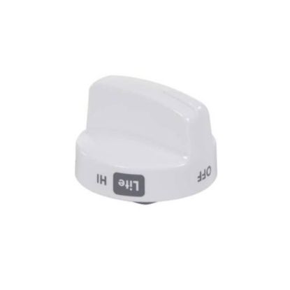 Picture of Electrolux Knob,top Valve,white Part# 5304491872