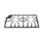 Picture of Electrolux Grate,burner,black,rh Part# 5304499405