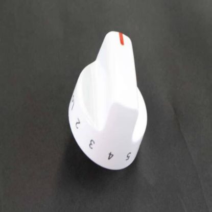 Picture of Electrolux Knob,top Valve,white Part# 5304507387