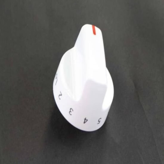 Picture of Electrolux Knob,top Valve,white Part# 5304507387