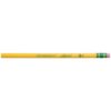 Picture of Dixon Ticonderoga Laddie Thick Black Corepencil W/Eraser 11/32"Di Part# - 13304