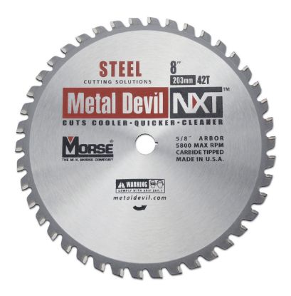 Picture of M.K. Morse 8" 48T 5/8" Ko Steel Part# - 102704