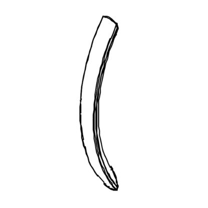 Picture of Electrolux Handle,door,stainless Part# 5304522788