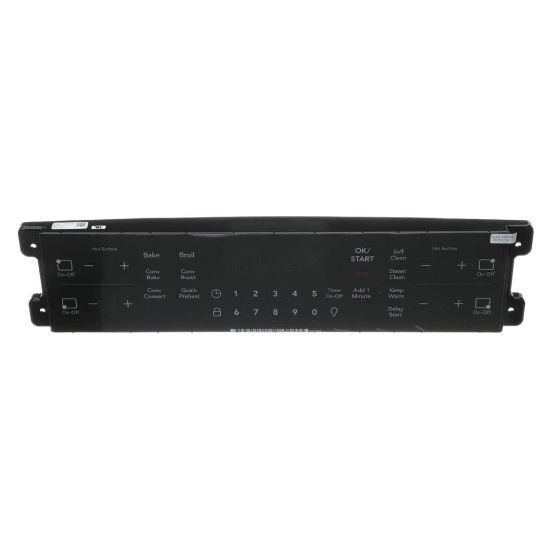 Picture of Electrolux Control,w/overlay,black,es503i Part# 5304524987