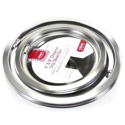 Picture of Electrolux 8"&6" Sp Chrome Bowl Set Part# L304458798