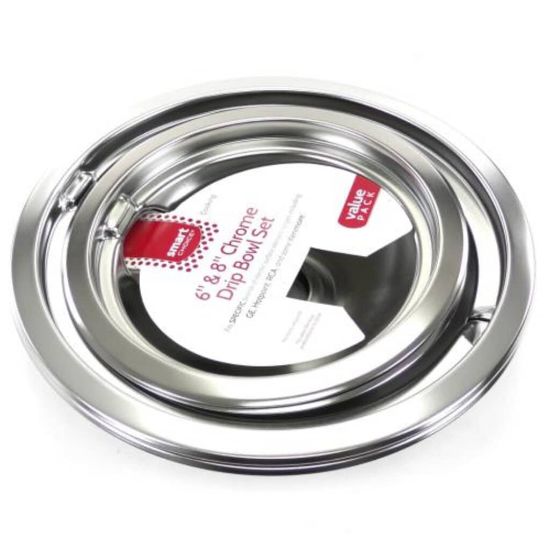 Picture of Electrolux 8"&6" Sp Chrome Bowl Set Part# L304458798