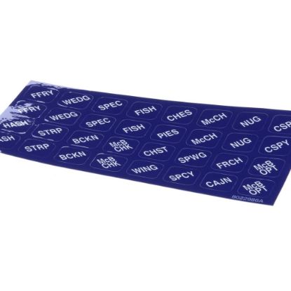 Picture of Frymaster M2000 Computer Decals Part# 8022986