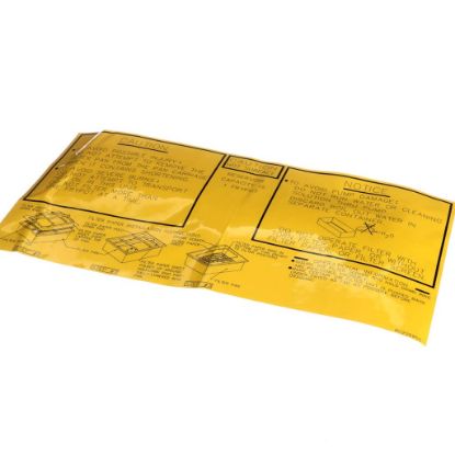 Picture of Frymaster Label Fpp Filter Pan Assembly Part# 8022095