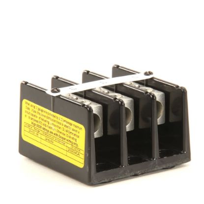 Picture of Frymaster 125Amp Terminal Block 3Plelrge Part# 8070065