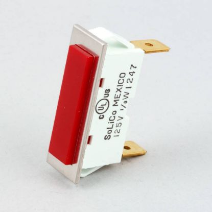 Picture of Frymaster Signal Light 3/8-Inch X 1-5/16-Inch Red 125V Part# 8071060