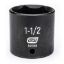 Picture of Gearwrench® 1/2"Drive 1-1/2" Standard Impact Socket Part# - 84518N