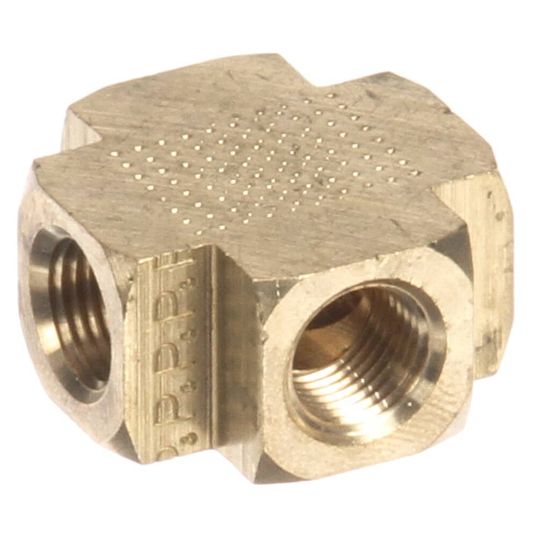 Picture of Frymaster Fttng Cross 1/8Nptf Brs Part# 8130378