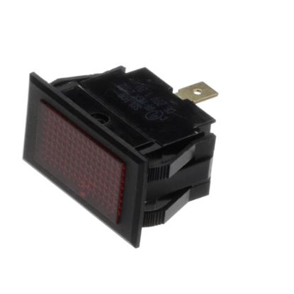 Picture of Garland Lamp-red Lens Black Beze L 28V Part# 1621000