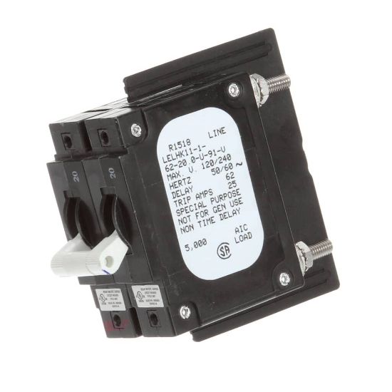 Picture of Garland Circuit Breaker 2 Pole 2 0A Part# 2688800