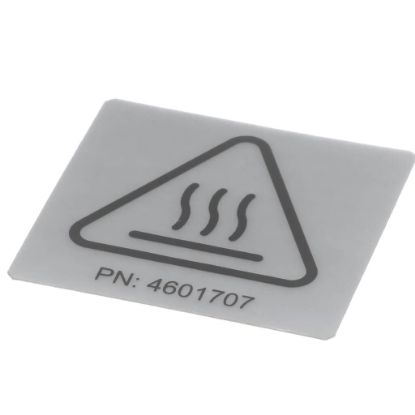 Picture of Garland Label - Iso Caution Hot Part# 4601707