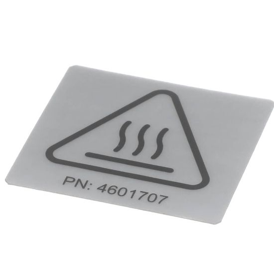 Picture of Garland Label - Iso Caution Hot Part# 4601707