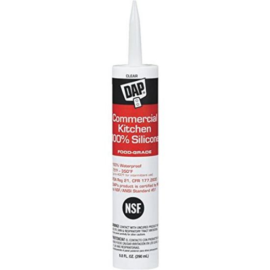 Picture of Dap® Commercial Kitchen 100%Silic Seal.Clear 9.8 Oz Part# - 8658