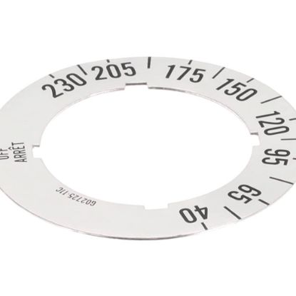 Picture of Garland Dial Insert (Off/40c/230 C) Part# G02725-11