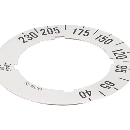Picture of Garland Dial Insert (Off/40c/230 C) Part# G02725-11