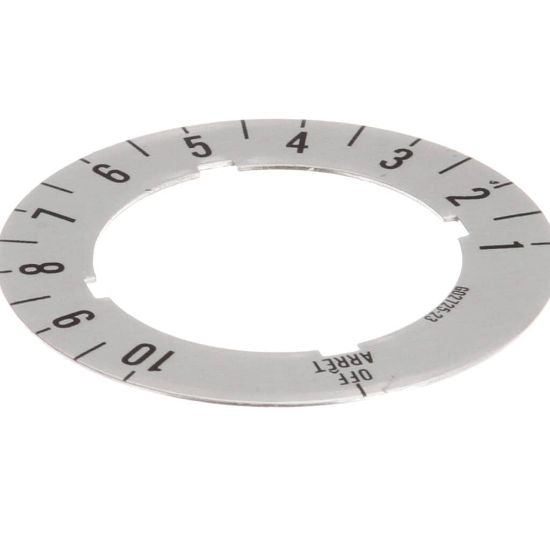 Picture of Garland Dial Insert (1-10) Part# G02725-23