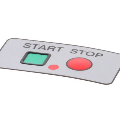 Picture of Globe Overlay, Touchpad-4600 Manual Part# 1157
