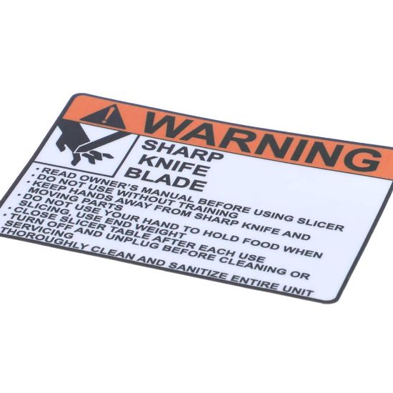Picture of Globe Warning Label - Large Part# 920200