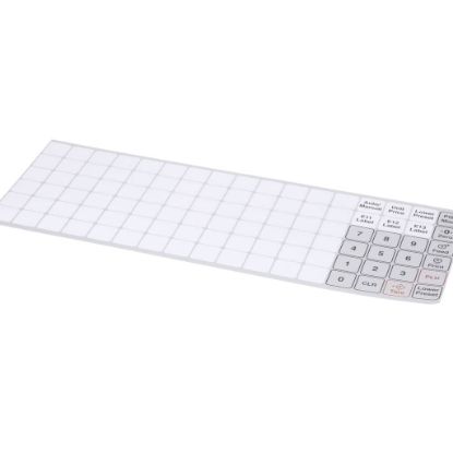 Picture of Globe Overlay, W/ Blank Keys Part# E00826