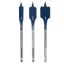 Picture of Bosch Power Tools Daredevil 3 Pc Spade Bitset Cl Part# - Dsb5003