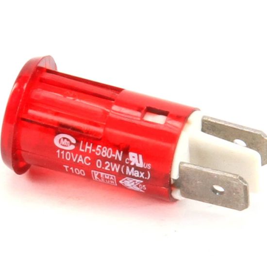 Picture of Globe Indicator Light - Red -240V Part# U03091240006