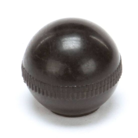 Picture of Globe Plastic Knob - Black Part# X08046