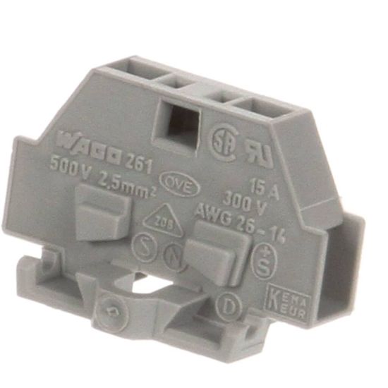 Picture of Globe Connecting Block 2-Con Gray Part# X10029-2G