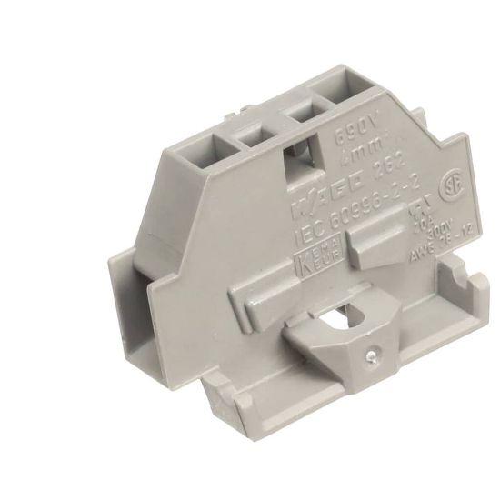 Picture of Globe Connecting Block 2-Con Gray Part# X40012-2G