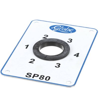 Picture of Globe 1-4 Speed Selection Plate Part# X80E04