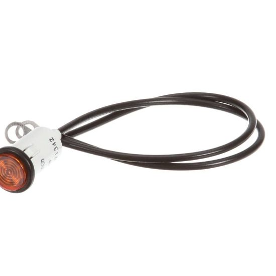 Picture of Grindmaster Cecilware Pilot Light Amber Terminated-e Part# 236-00001