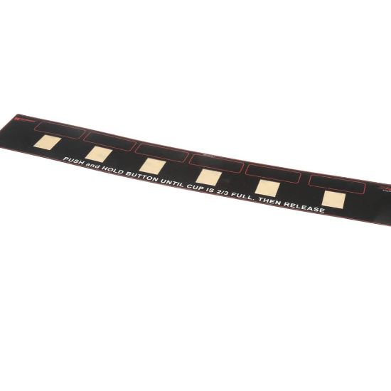 Picture of Grindmaster Cecilware Label Sw Panel Gb6mp Part# 380-00151