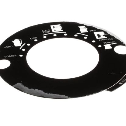 Picture of Grindmaster Cecilware Decal Grnd Sel 875 Blk Part# 82032