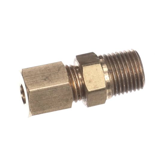 Picture of Grindmaster Cecilware Fitting, 1/8Mpt X 3/16 Compres Part# A351-028