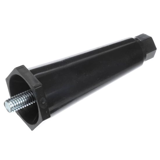 Picture of Grindmaster Cecilware Leg 4 Black Plastic Hex Toe Part# A545-004