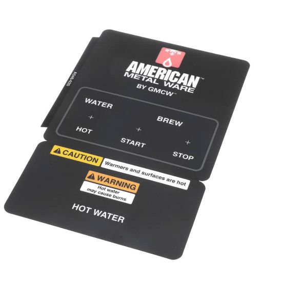 Picture of Grindmaster Cecilware Decal, Control Panel P300 Part# A546-020