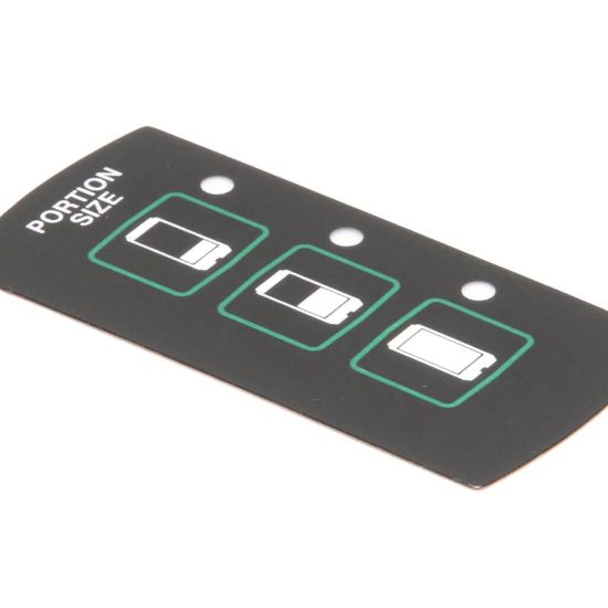 Picture of Grindmaster Cecilware Decal Touchpad Icb Select Part# A546-383