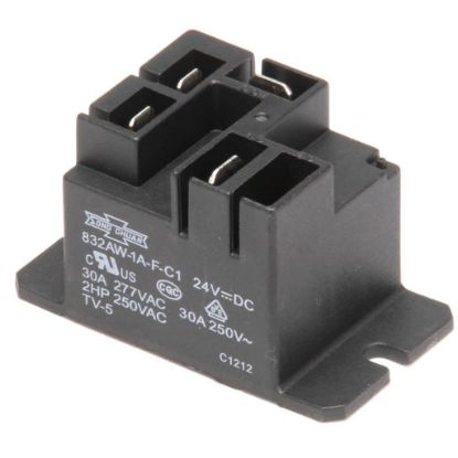 Picture of Grindmaster Cecilware Relay Spst 24V Dc - Dunkin Part# B190AL