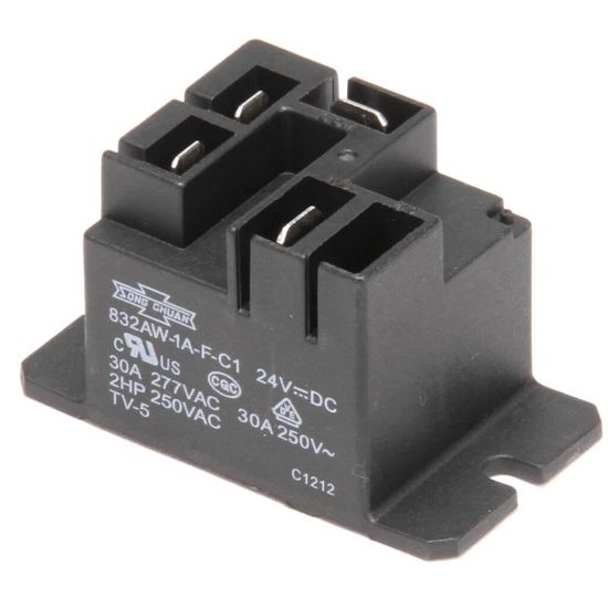 Picture of Grindmaster Cecilware Relay Spst 24V Dc - Dunkin Part# B190AL