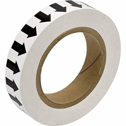 Picture of Brady® B946 Aro Tape Blk/Wht 1"X30Yd Part# - 91413