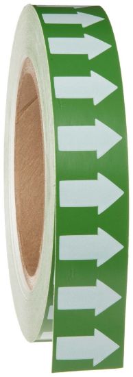 Picture of Brady® B946 Aro Tape Wht/Grn 1"X30Yd Part# - 91425