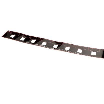 Picture of Grindmaster Cecilware Label Switch Panel - Gb8mp Part# NN52AL