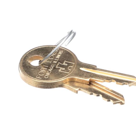 Picture of Grindmaster Cecilware Keys (2 Per Ring) For Cam Lock Part# V288AL