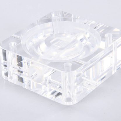 Picture of Grindmaster Cecilware Valve Body, Cast Acrylic Cnc Machi Part# W0480450