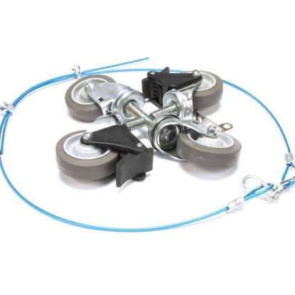 Picture of Groen Casters (4 Each: 2 Lock Ing 2 Non-locking) Part# 146354